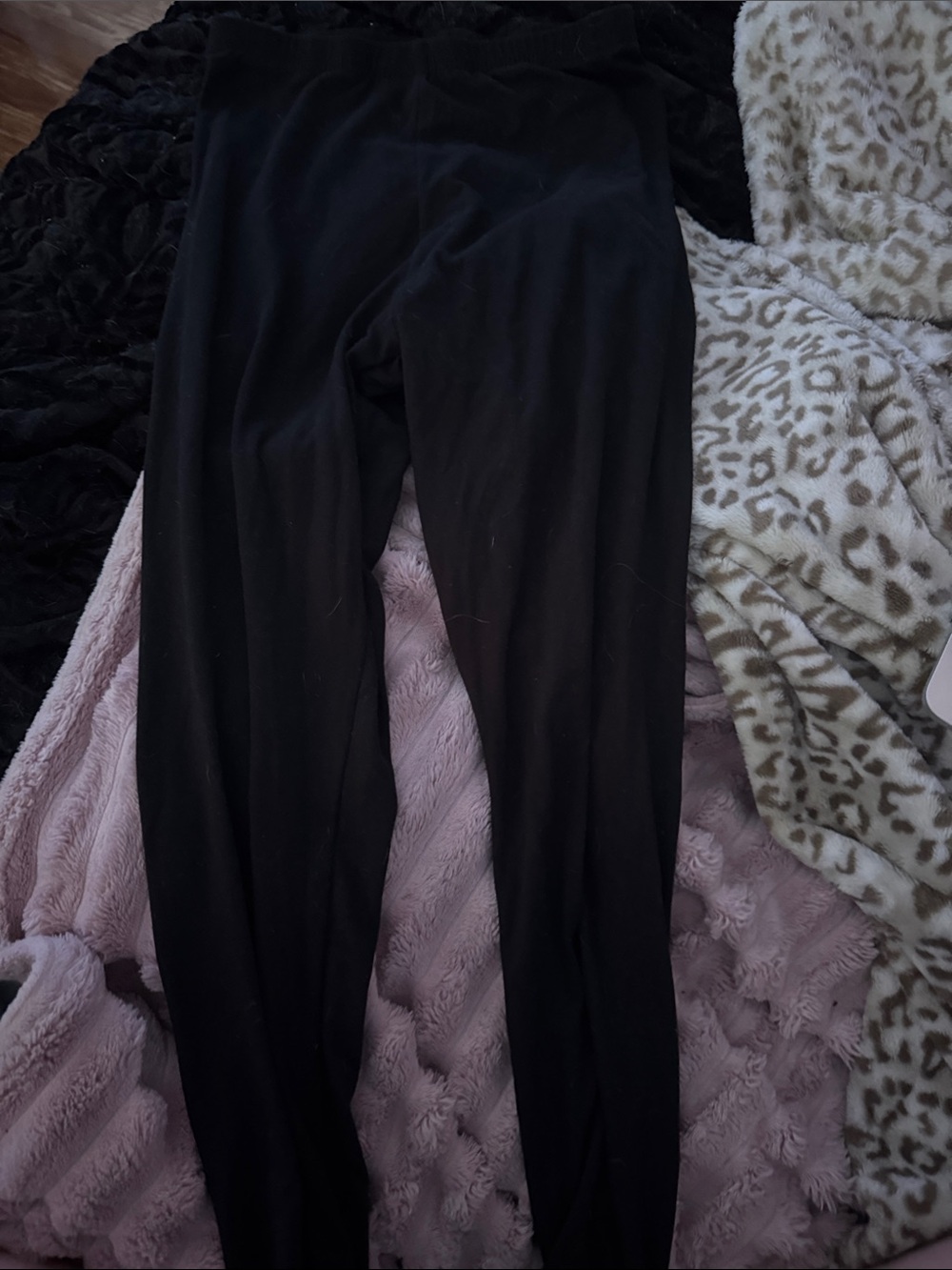 Kids Black Stretch Leggings - Everyday Comfort